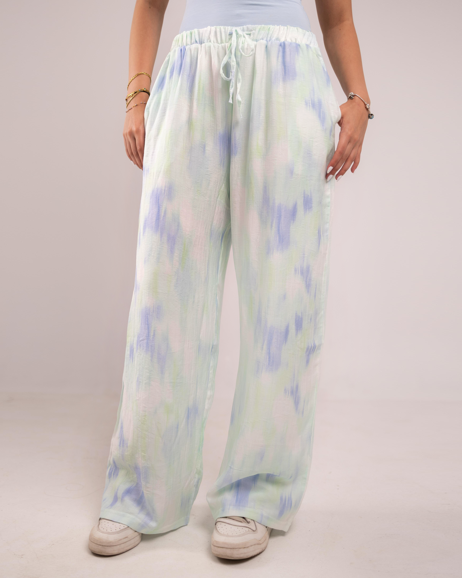Sky bloom [S/M] ALLIO summer pants image 10