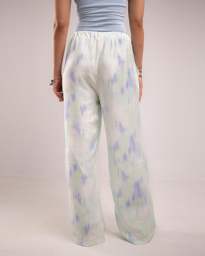 Sky bloom [S/M] ALLIO summer pants image 11