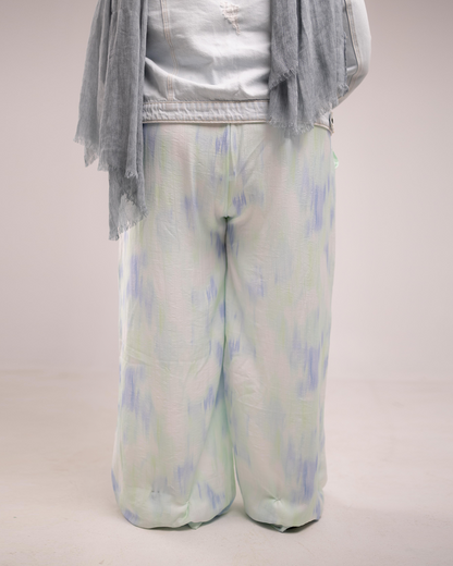 Sky bloom [XL] ALLIO summer pants image 23