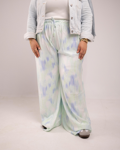 Sky bloom [XL] ALLIO summer pants image 24