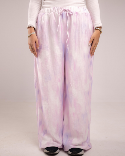 Cotton candy [L] ALLIO summer pants image 11
