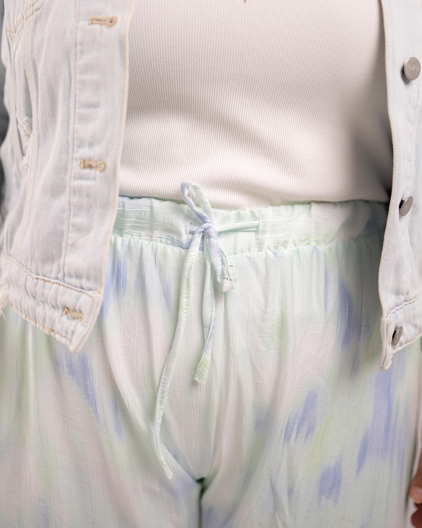 Sky bloom [XL] ALLIO summer pants image 25