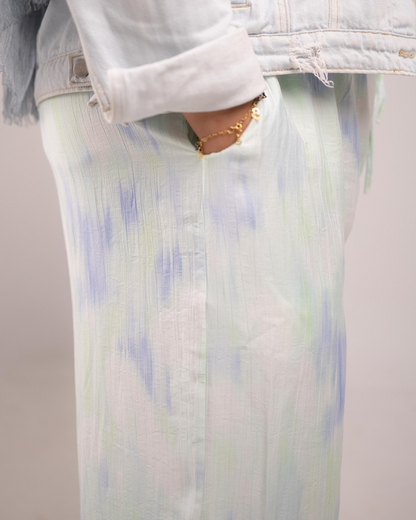 Sky bloom [XL] ALLIO summer pants image 26