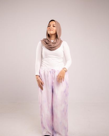 Cotton candy [L] ALLIO summer pants image 15