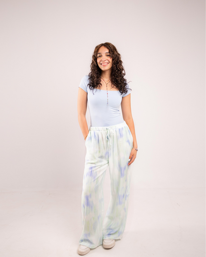Sky bloom [S/M] ALLIO summer pants image 3
