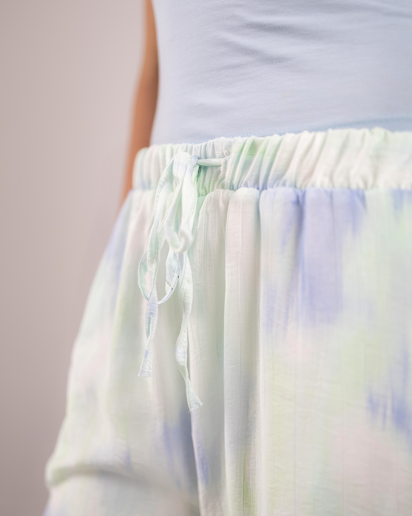 Sky bloom [S/M] ALLIO summer pants image 9